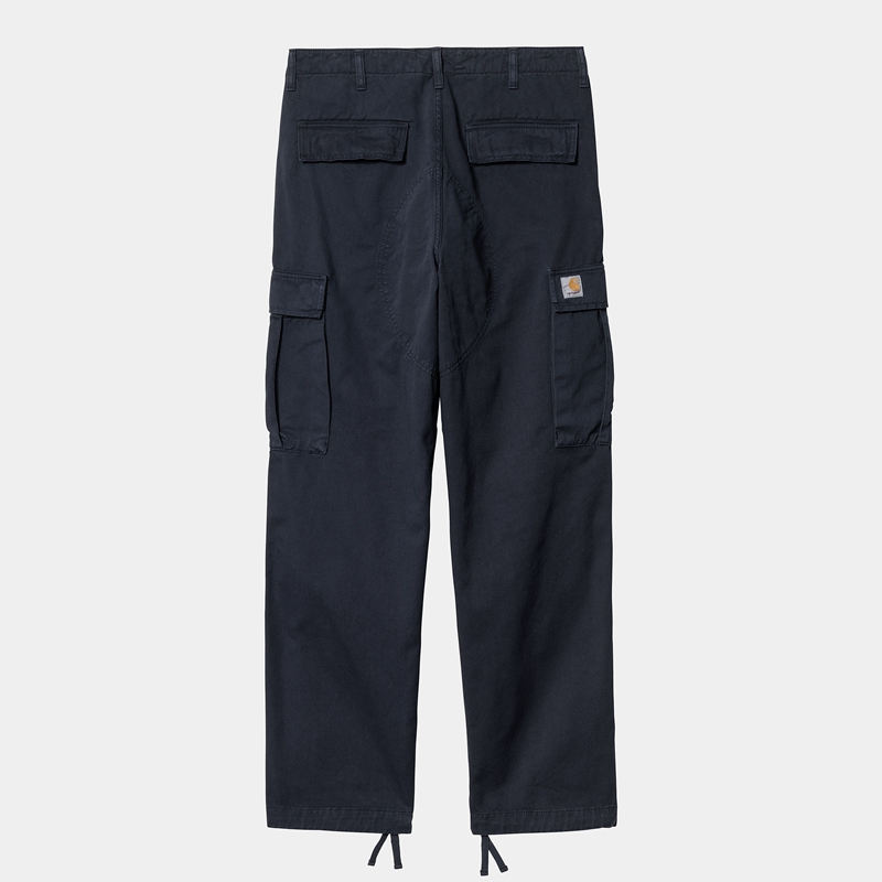 Spodnie Cargo Carhartt Regular Męskie Granatowe | GOV-487962