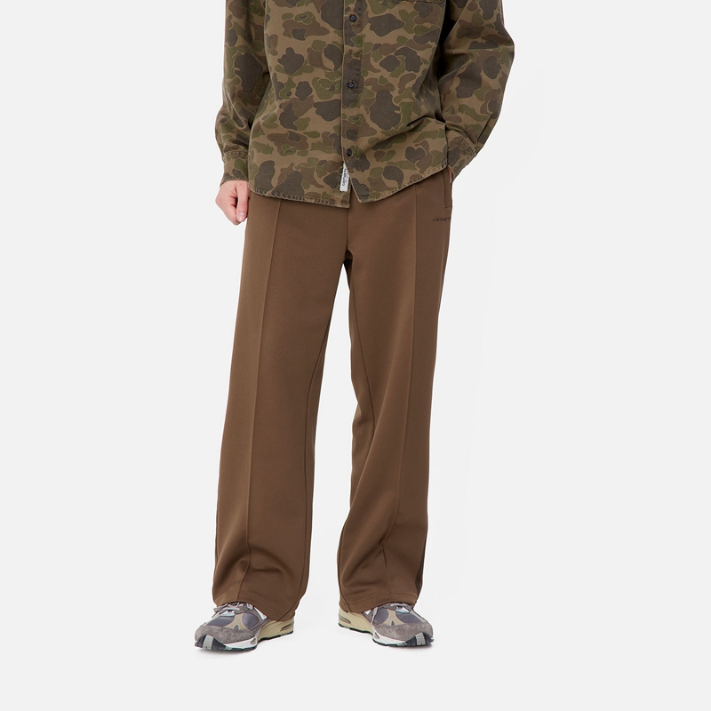 Spodnie Carhartt Bolan Męskie Brązowe | YPT-064827