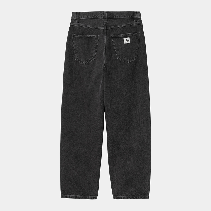 Spodnie Carhartt Brandon Damskie Czarne | BMN-013746