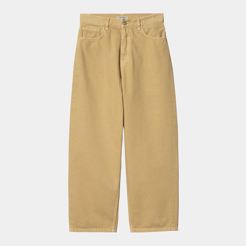 Spodnie Carhartt Brandon Damskie Khaki | WTC-089263