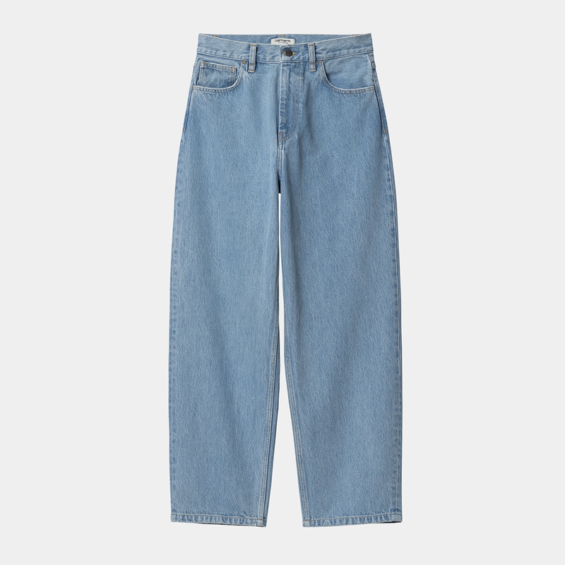 Spodnie Carhartt Brandon Damskie Niebieskie | YRA-861542