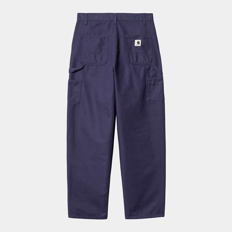 Spodnie Carhartt Brandon Double Knee Damskie Niebieskie | FKJ-975820