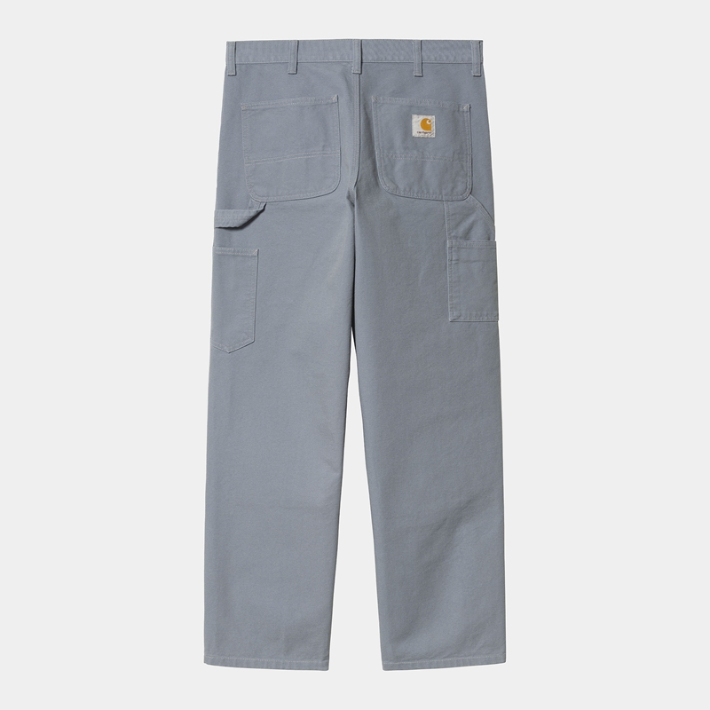 Spodnie Carhartt Double Knee Męskie Szare | YLG-120458