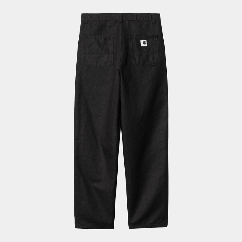 Spodnie Carhartt Ethel Double Knee Damskie Czarne | ANF-507618