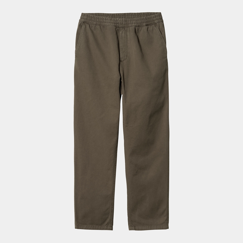 Spodnie Carhartt Flint Męskie Ciemny Szare | VTX-046517