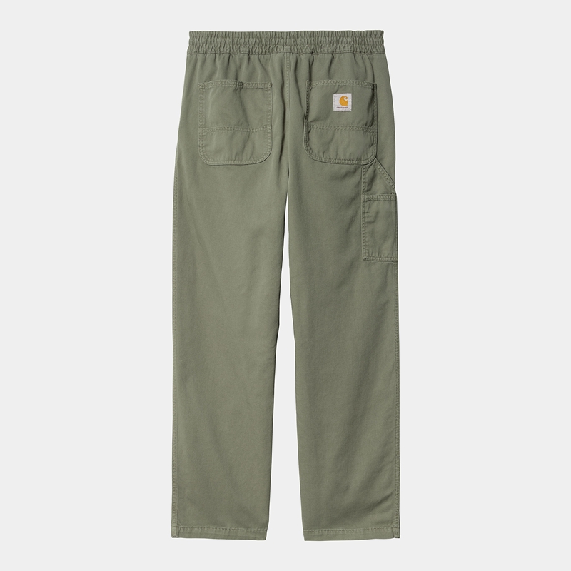 Spodnie Carhartt Flint Męskie Zielone | TWS-528719