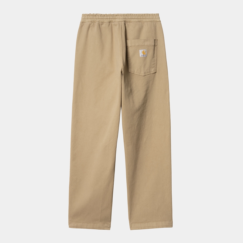 Spodnie Carhartt Floyde Męskie Beżowe | OIF-702836