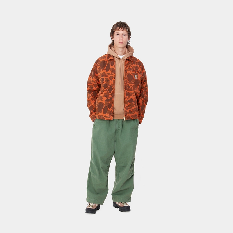 Spodnie Carhartt Judd Męskie Zielone | SXZ-309524