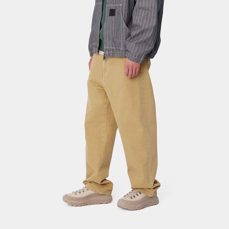 Spodnie Carhartt Landon Męskie Khaki | AQT-752643