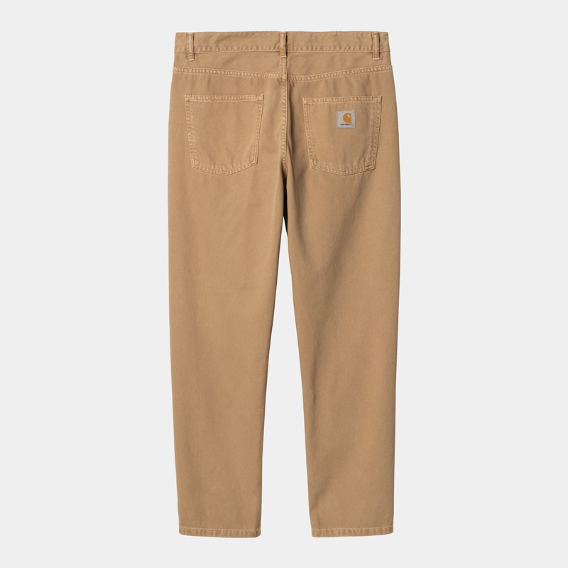 Spodnie Carhartt Newel Męskie Khaki | ATX-659370