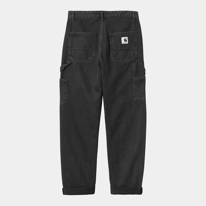 Spodnie Carhartt Pierce Damskie Czarne | EDU-609432