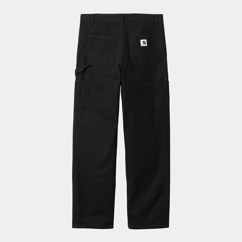 Spodnie Carhartt Pierce Double Knee Damskie Czarne | ZLF-684529