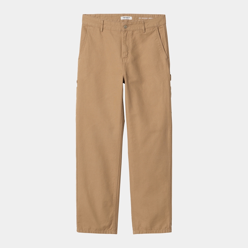 Spodnie Carhartt Pierce Straight Damskie Khaki | SRW-081497