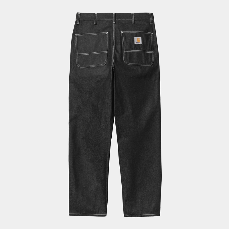 Spodnie Carhartt Simple Męskie Czarne | FAP-742638