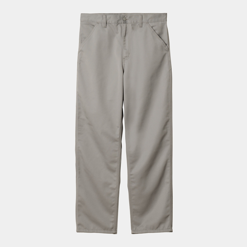 Spodnie Carhartt Simple Męskie Szare | ZBL-906814