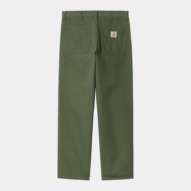 Spodnie Carhartt Simple Męskie Zielone | VJA-953284