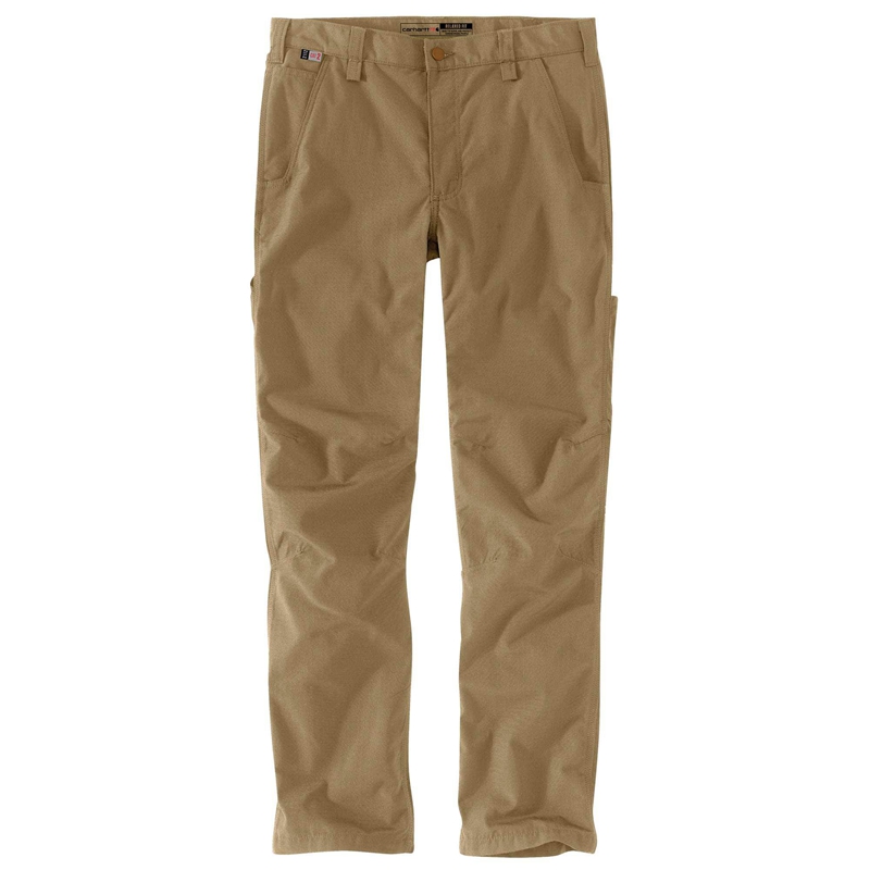 Spodnie Robocze Carhartt Flame-Resistant Force® Relaxed Fit Ripstop Utility Męskie Brązowe | IXL-985327