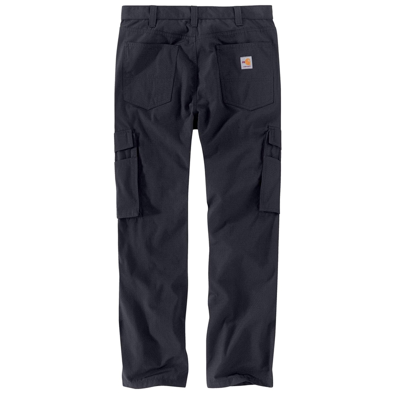 Spodnie Robocze Carhartt Flame-Resistant Force® Relaxed Fit Ripstop Cargo Męskie Czarne | JUG-368059