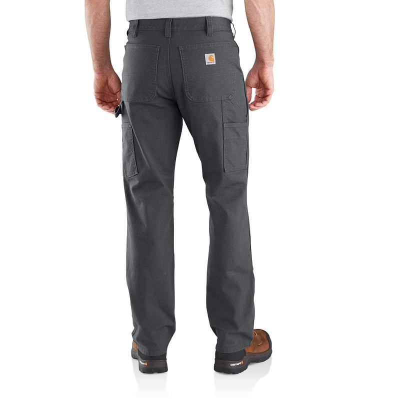 Spodnie Robocze Carhartt Utility Double-Knee Męskie Brązowe | NFU-081542