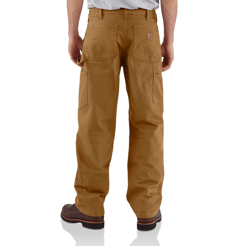 Spodnie Robocze Carhartt Utility Double-Knee Męskie Brązowe | PUL-940635